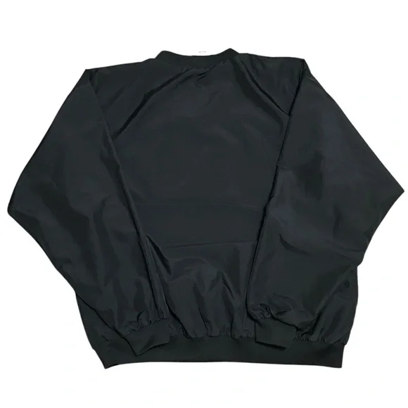 Vintage Union Pacific Railroad Men’s Black Windbreaker Size Large Augusta Sports - Picture 2 of 6